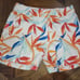 Tommy Bahama Linen Shorts, Size 0, Leaf Tropical, Womens