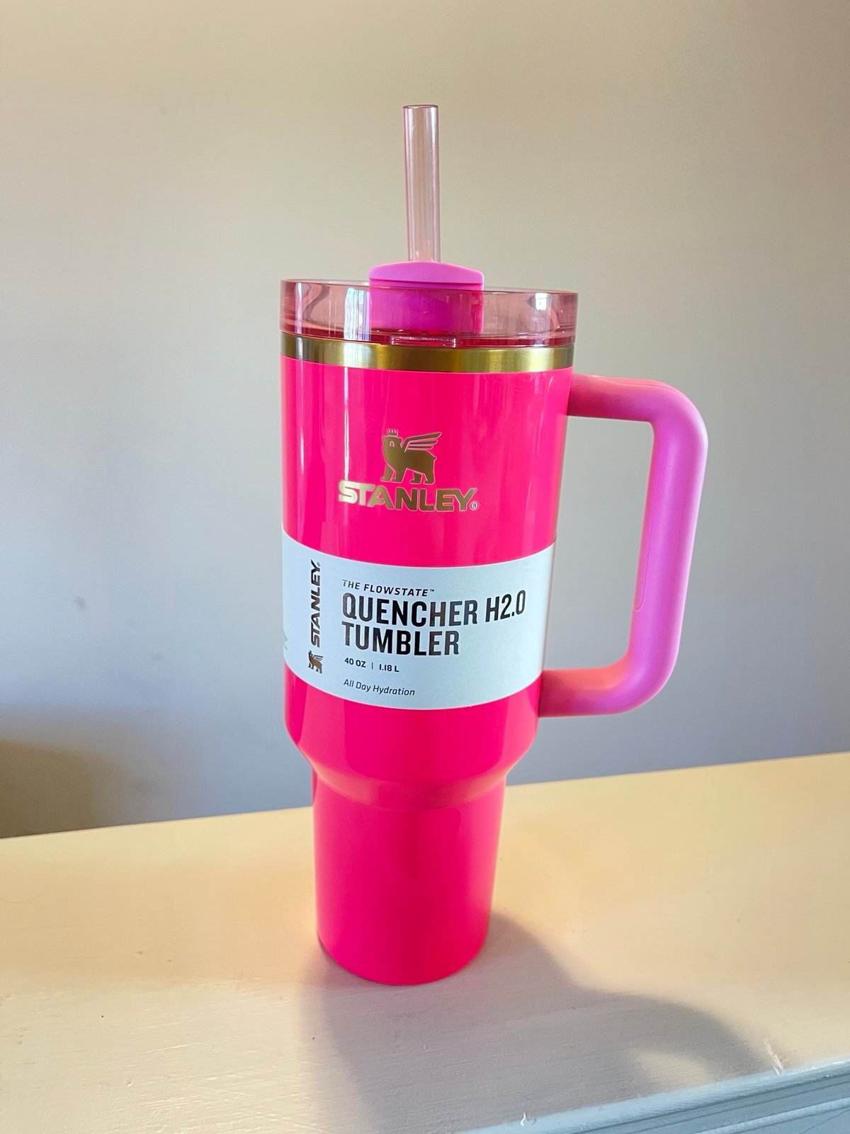 stanley PINK parade 40oz