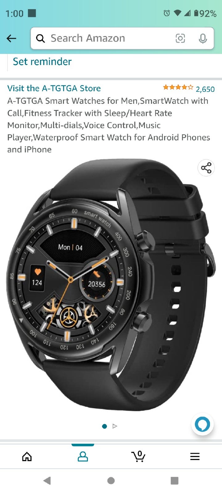 A-TGTGA Smart Watch