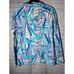 LILLY PULITZER LADIES 1/2 ZIP FRONT SAILBOAT PRINT PULLOVER SZ (M EUC WORN ONCE