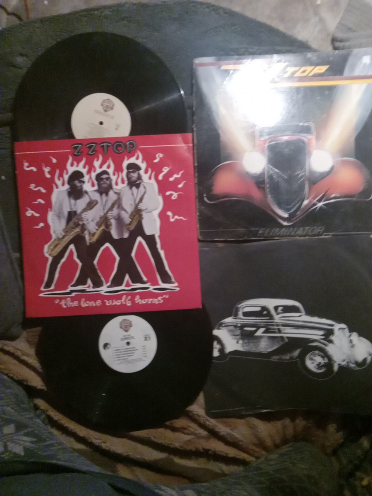 2 ZZ Top Vinyl Deguello HS 3361 LP 1979 Warner Brothers Records + Eliminator 83