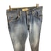 Gap High Rise Boy Fit Medium Wash Button Fly Jeans Sz 12 Long