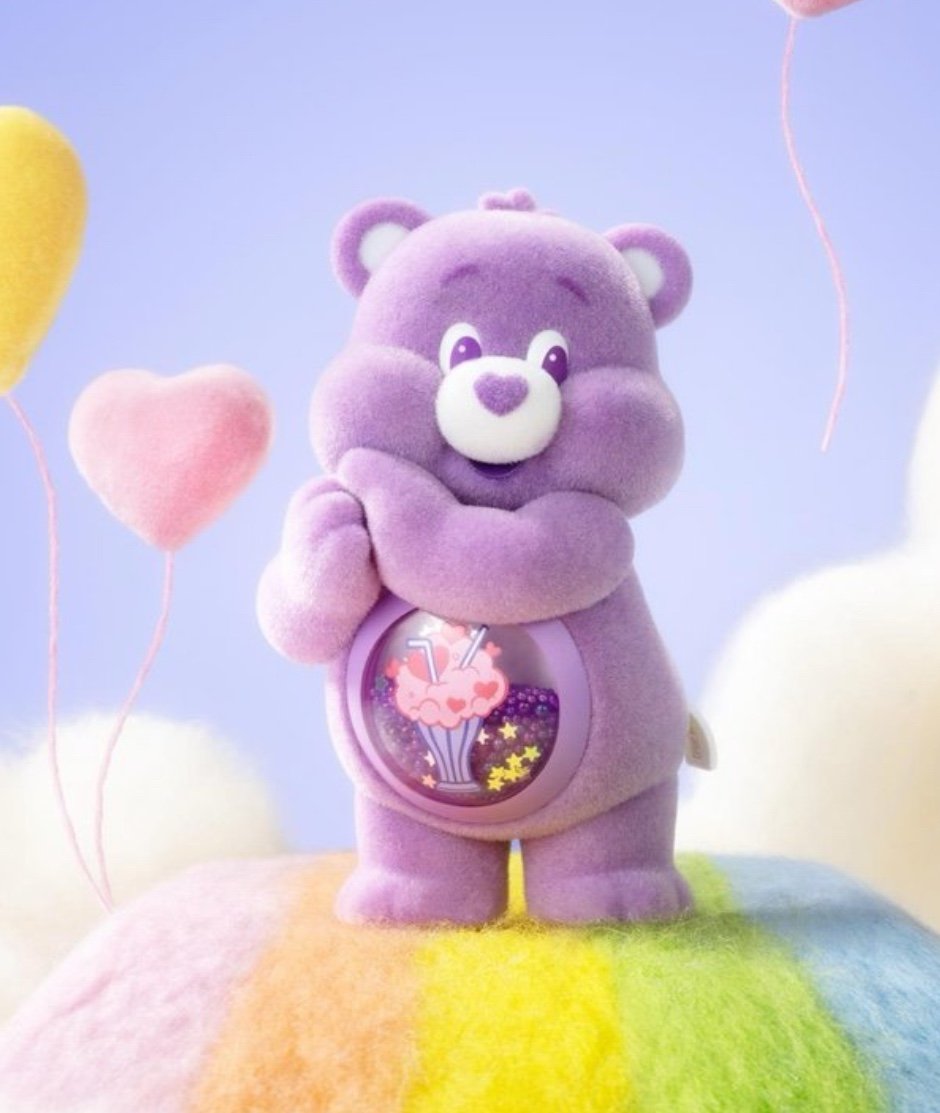 NEW POP MART Care Bears Colorful Hugs-Share Bear