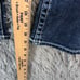 Vigoss Womens Size 2 Heritage Denim Whiskered Embroidered Denim Capri Jeans