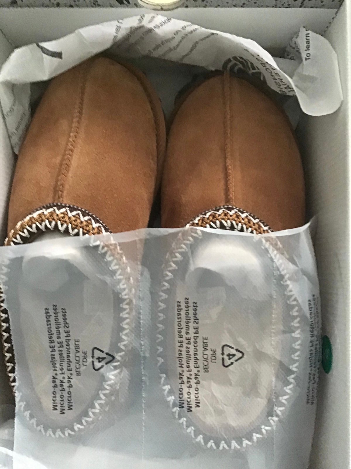 ugg tasman slippers size 8