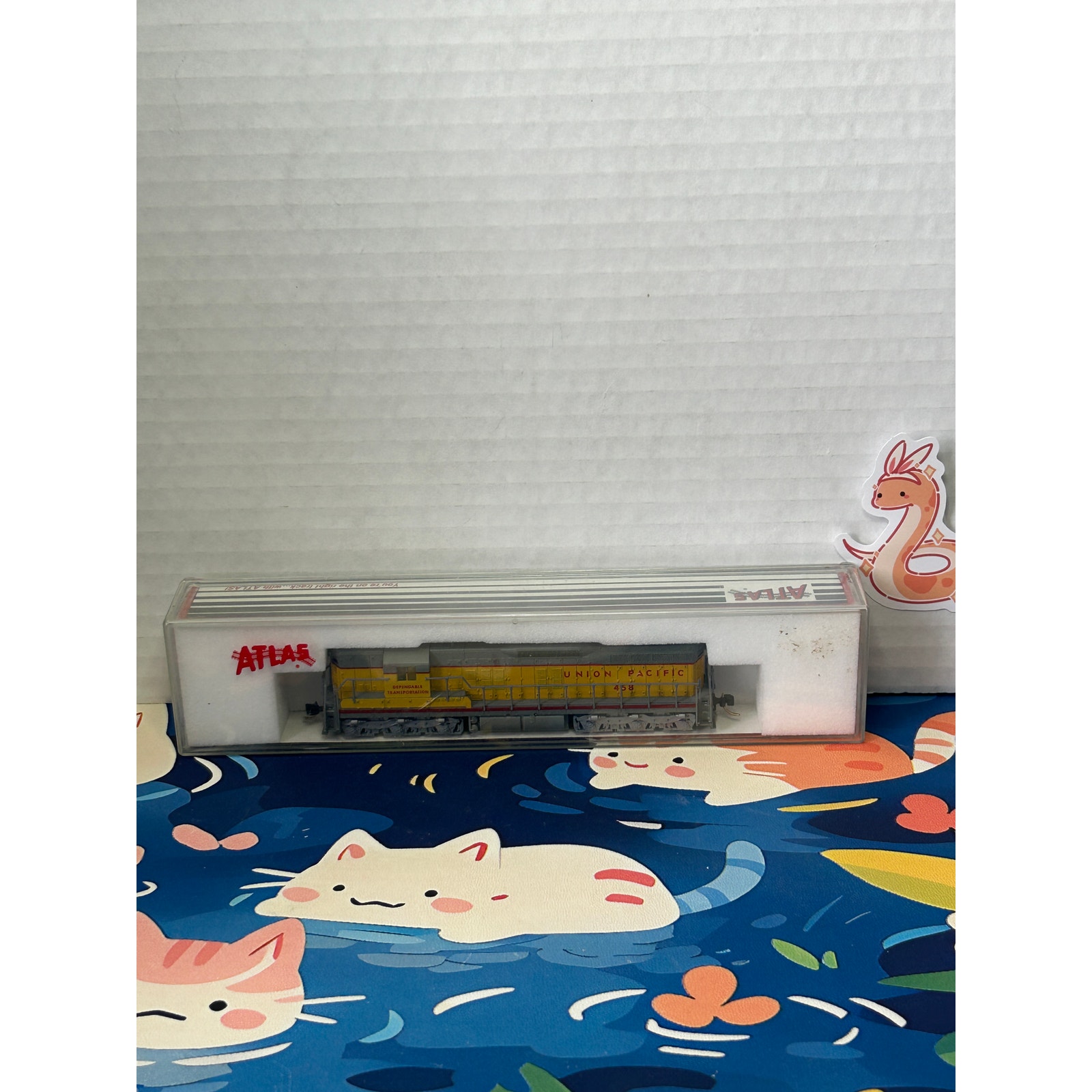 Atlas #4513 N Scale Union Pacific EMD SD7 Locomotive #458