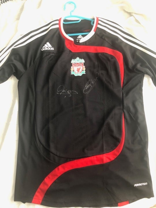 Autographed Liverpool Jersey