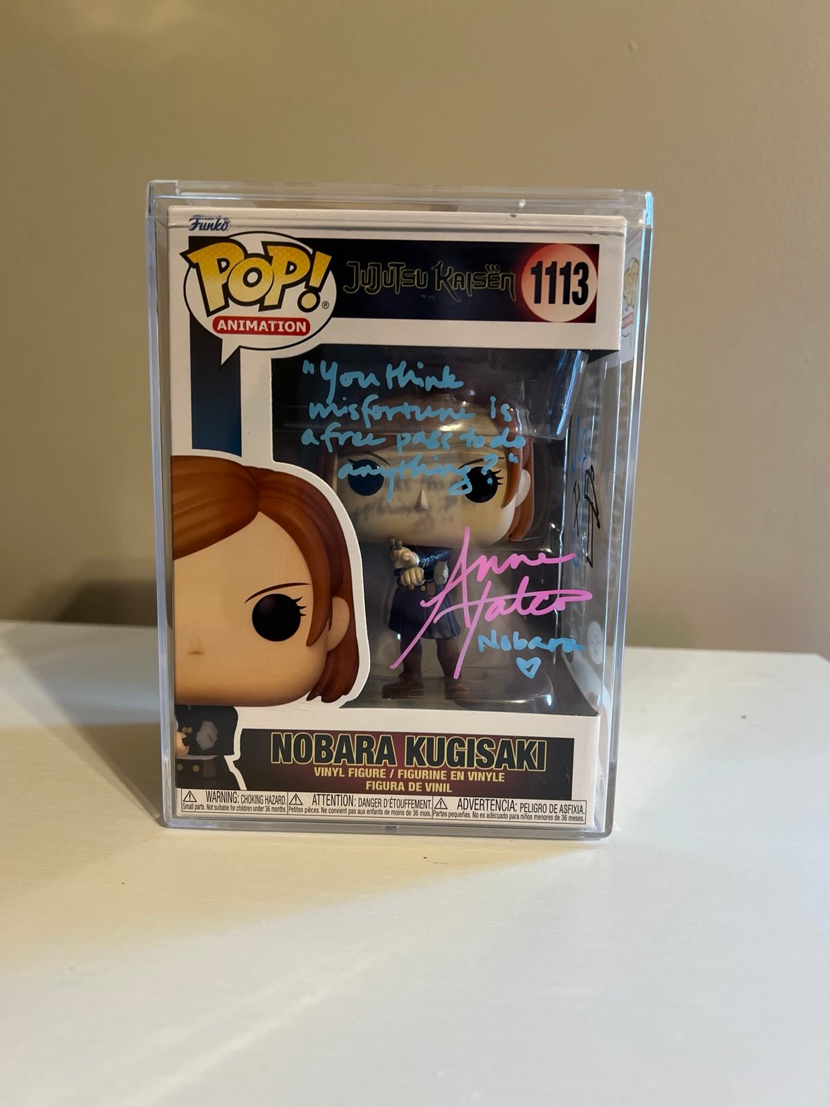 JJK NOBARA KUGISAKI FUNKO POP SIGNED