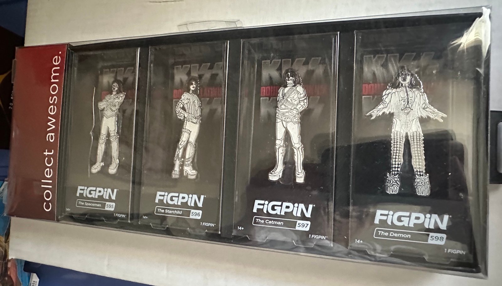 Figpin KISS 4 Piece Exclusive Set