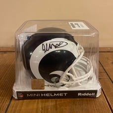 Todd Gurley Signed Speed Mini Helmet Beckett Certification