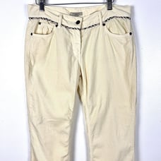 Burberry Low Rise Bootcut Corduroy Pants Sz 6 /8 Nova Check Plaid Y2K Preppy