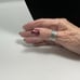 Sterling Silver Band Ring Mexican 9 Gms Size 9