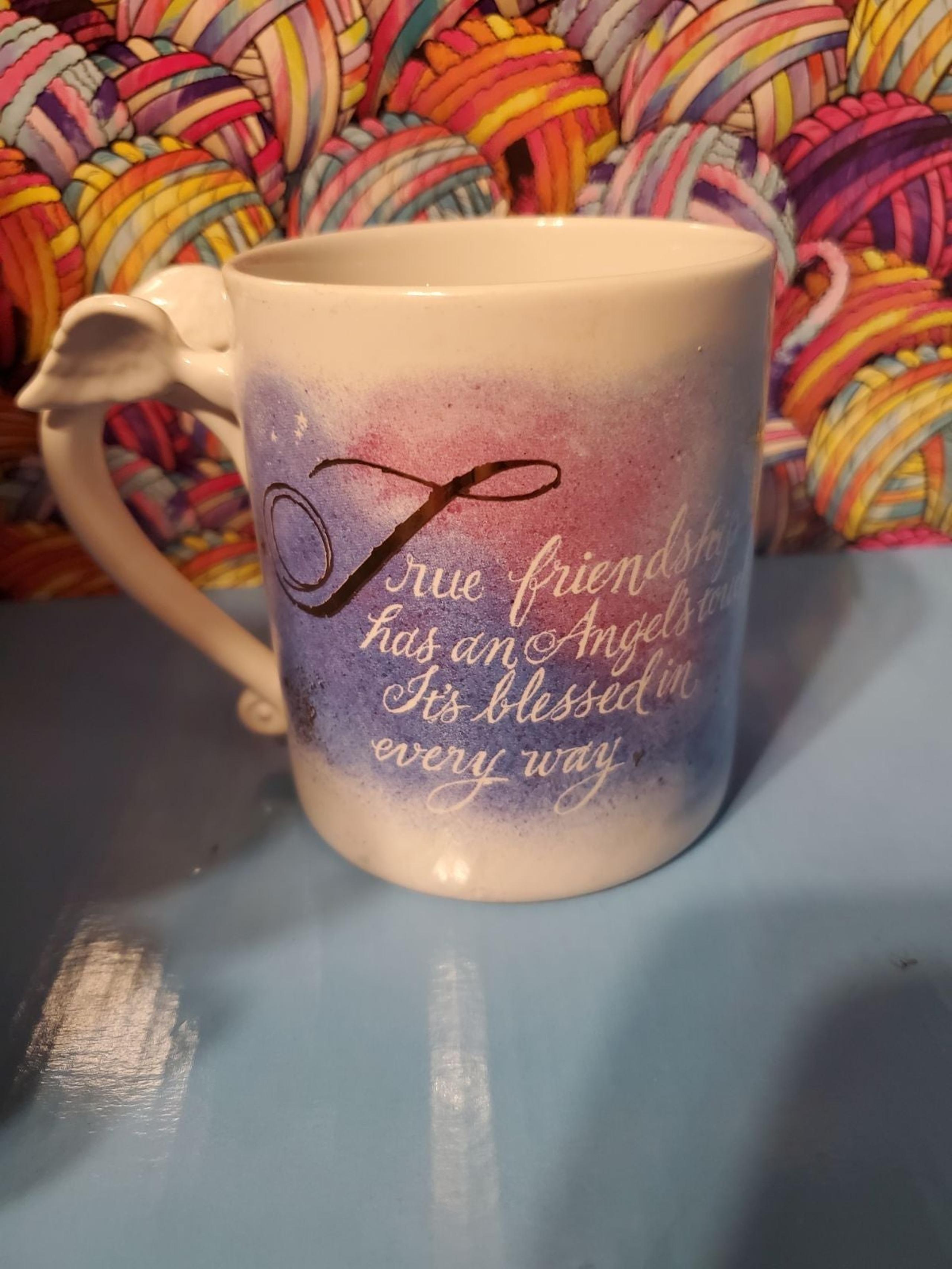 Avon Angel Wings Coffee Cup