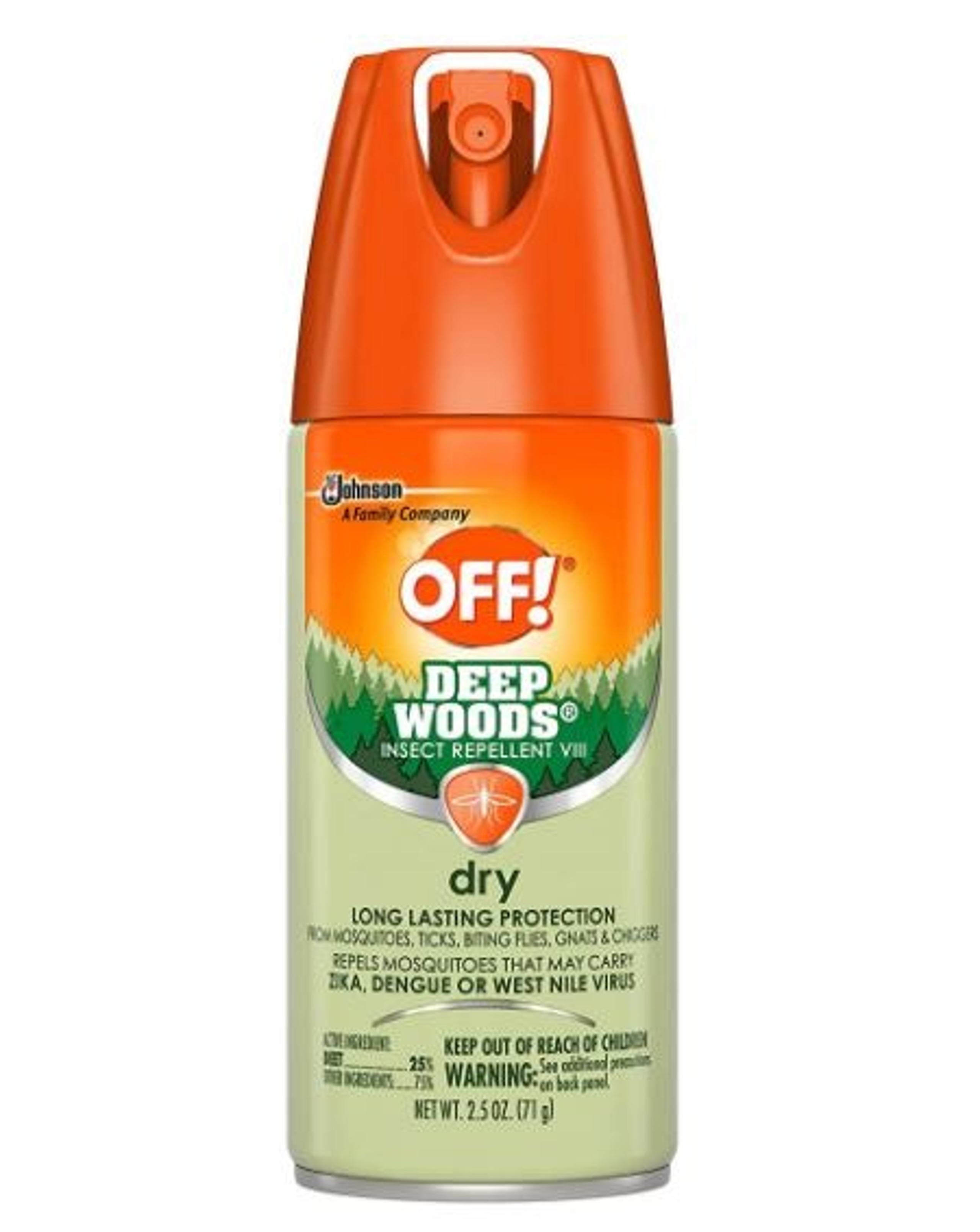 *Lot of 5* OFF! Deep Woods Dry Insect Repellent VIII NEW!