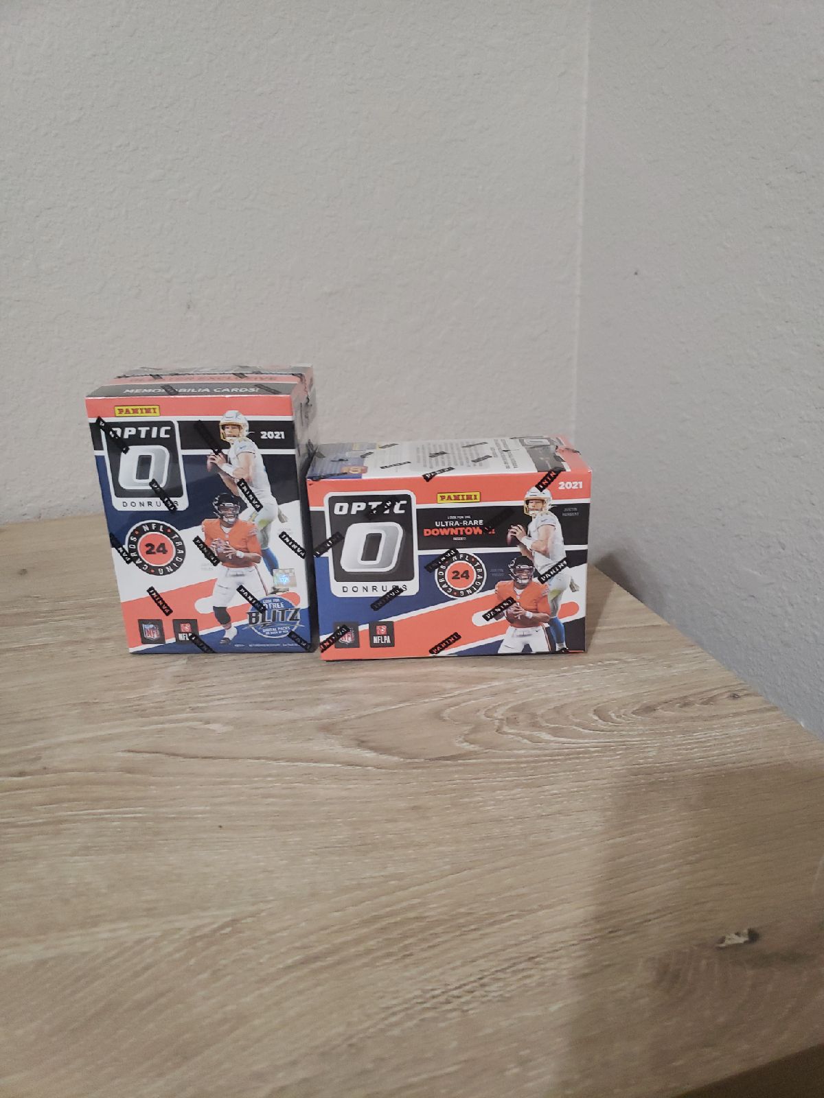 (2) Optic Donruss NFL Blaster Boxes