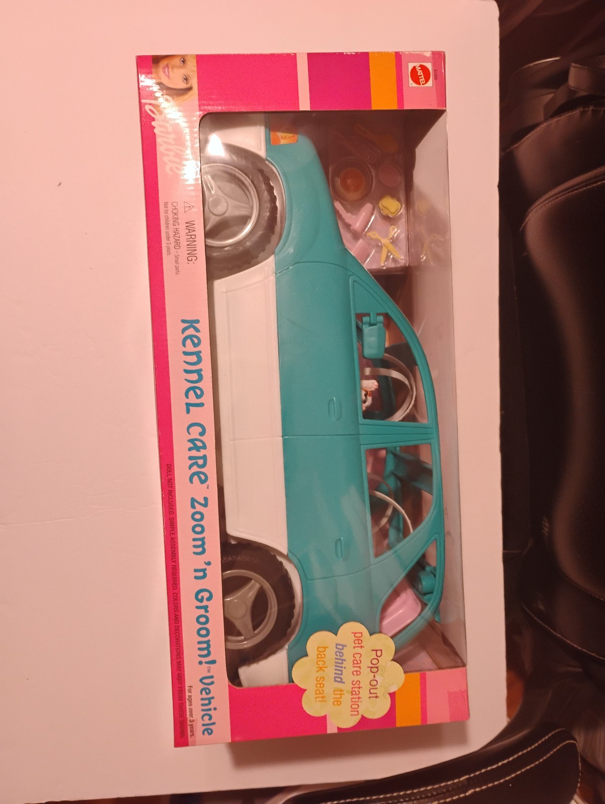 Zoom 'n Groom Vehicle 2001 Kennel Care Barbie