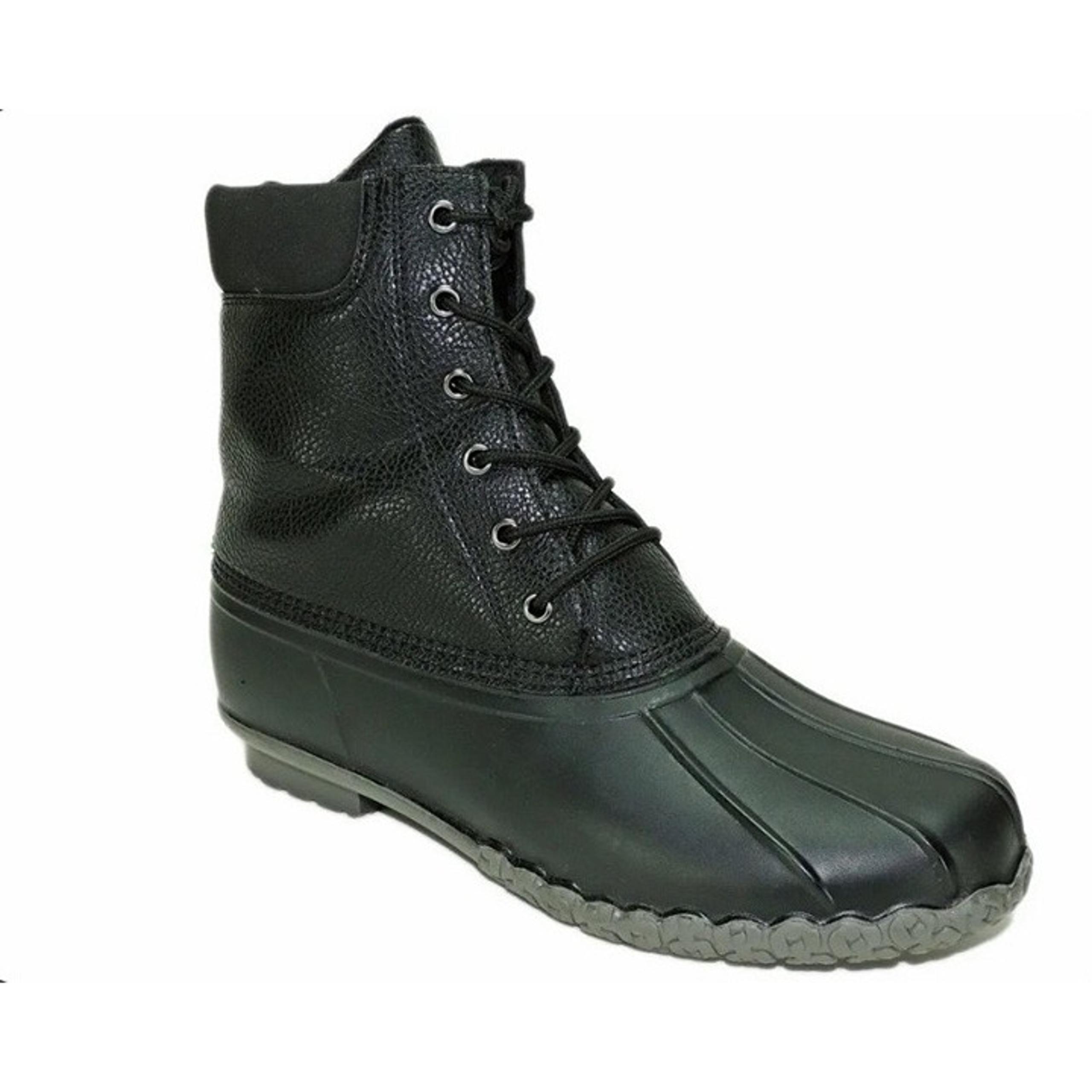 Weatherproof Vintage Men's Adam Duck Boots Black Size 8M NIB