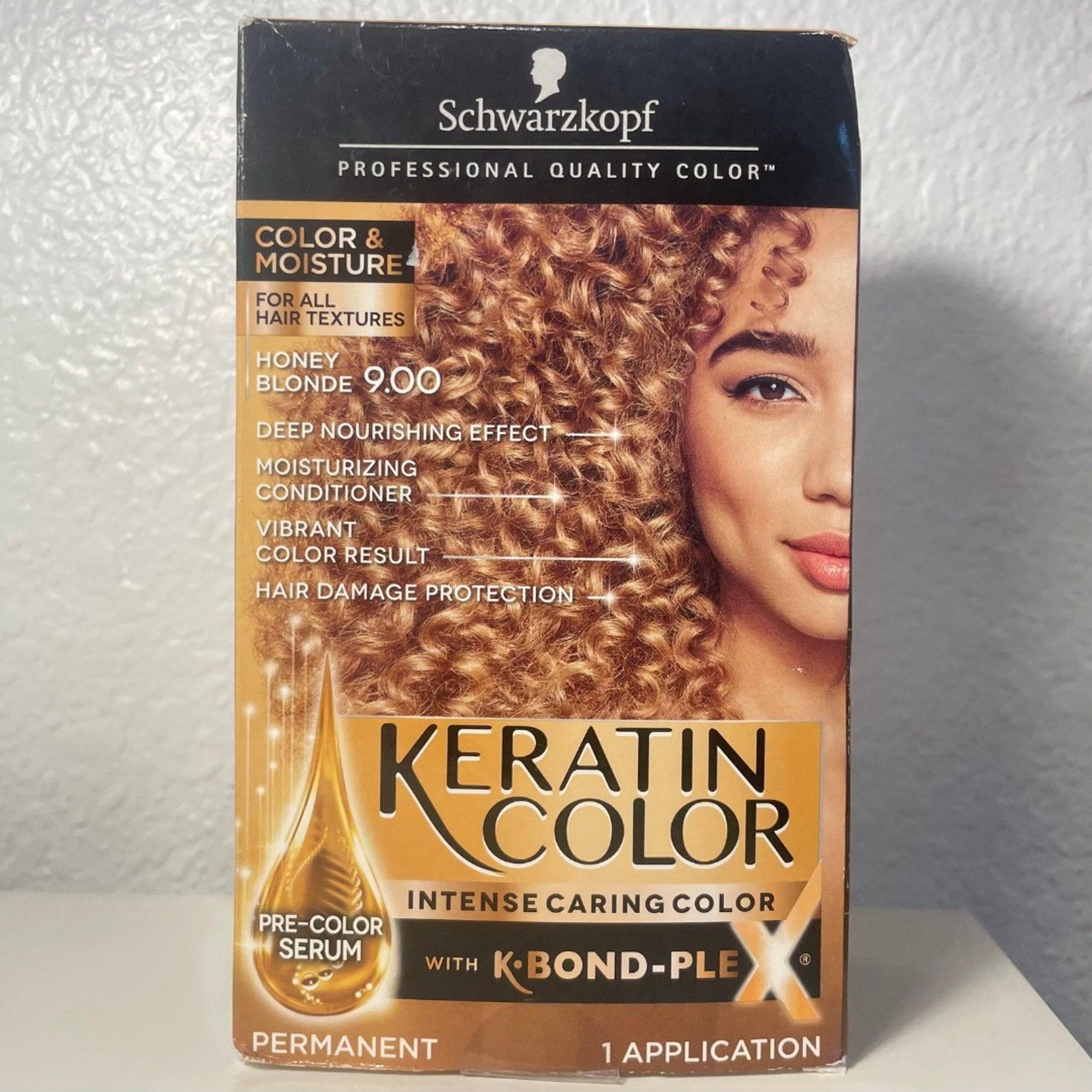 Keratin Color 9.00 Honey Blonde Hair Dye - Schwarzkopf