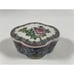 Vintage Hand Painted Chinese Famille Rose Porcelain Trinket Box