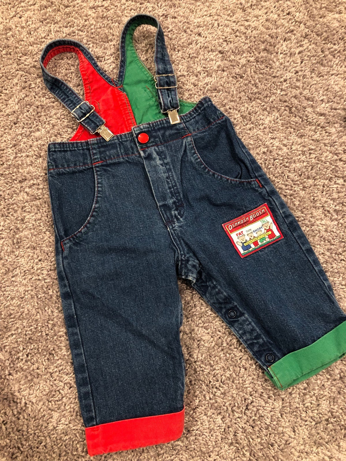 Vintage Oshkosh overalls with suspenders