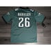 Saquon Barkley #26 Philadelphia Eagles 2025 Bowl Patch Stitched Jersey Large