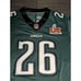 Saquon Barkley #26 Philadelphia Eagles 2025 Bowl Patch Stitched Jersey Large