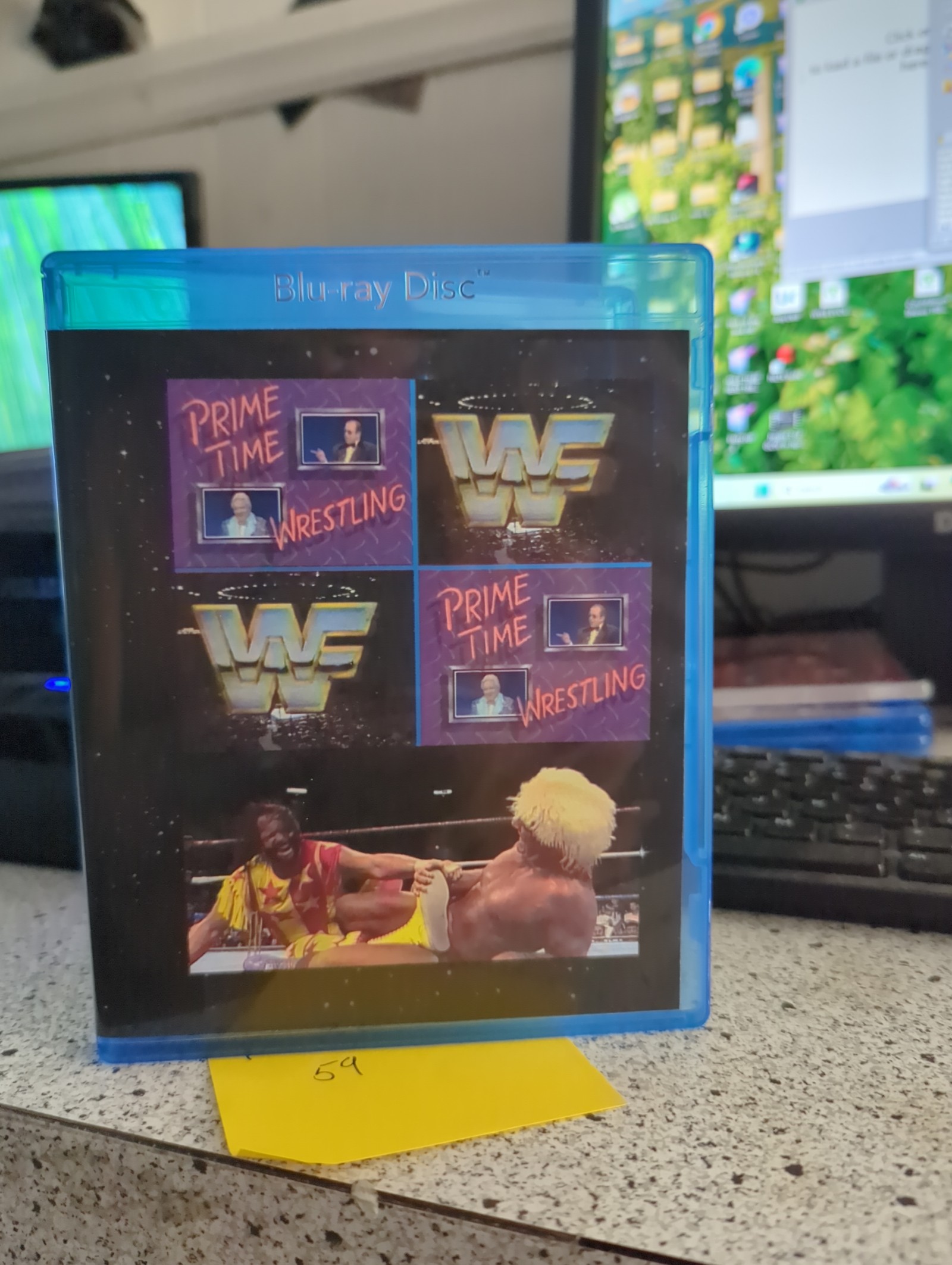WWF Prime Time 1992 4 disc Pro Wrestling Blu-ray set