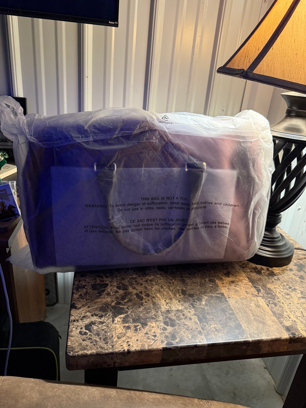 Brand new in packaging Victoria secret duffel