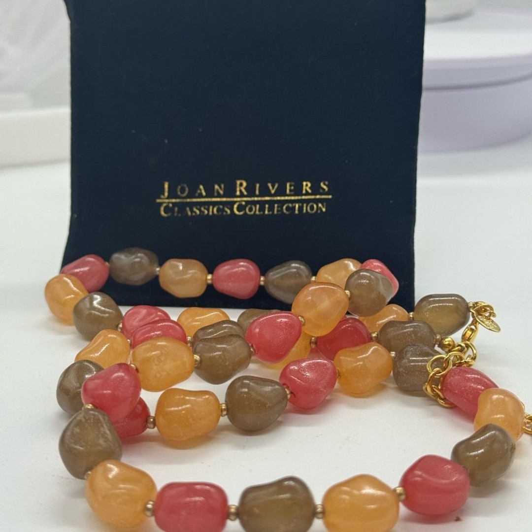 Vintage Joan Rivers Necklace New with Dust Bag