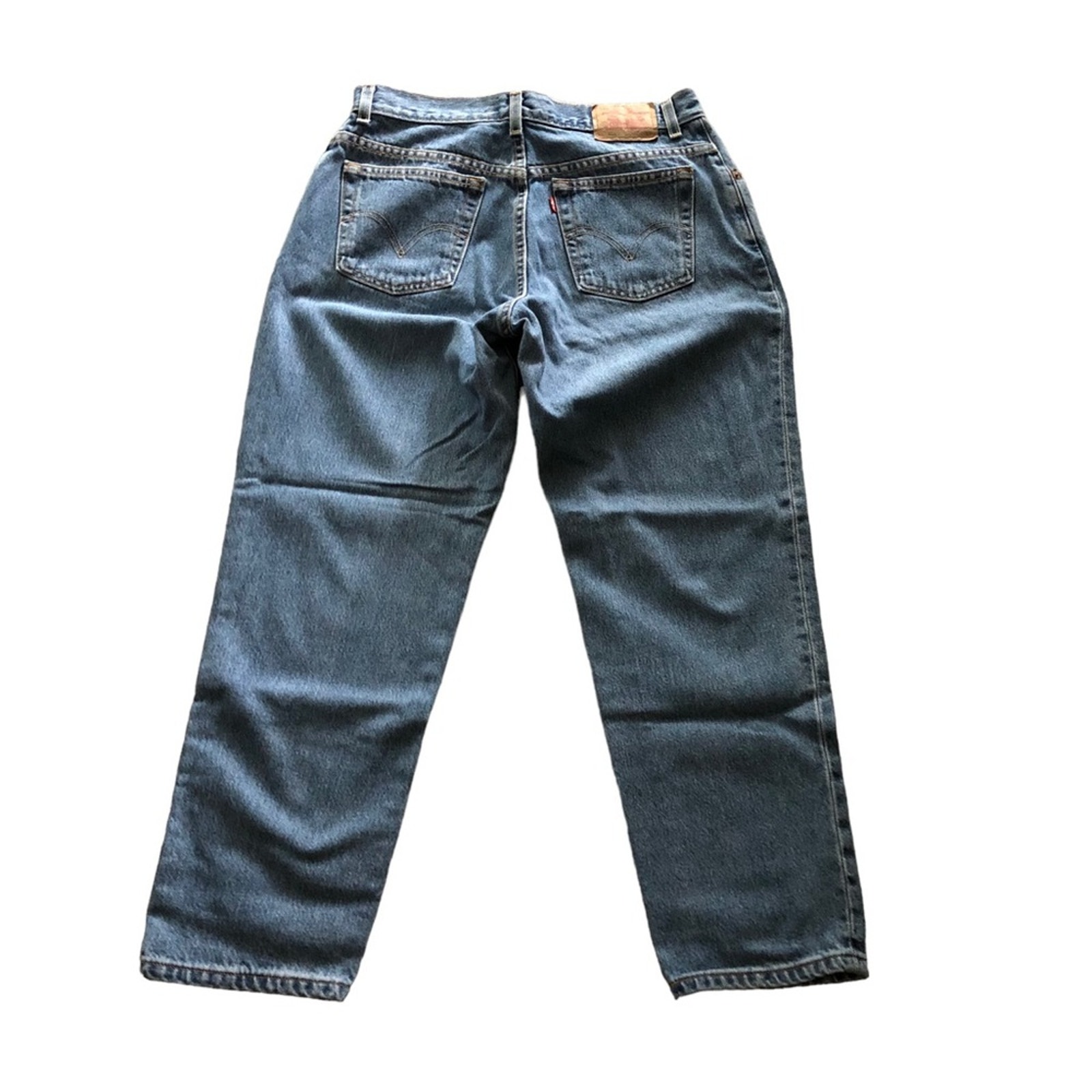 Vintage Levis Size 12 31 Short 550 Classic Relaxed Fit Tapered Leg Jeans
