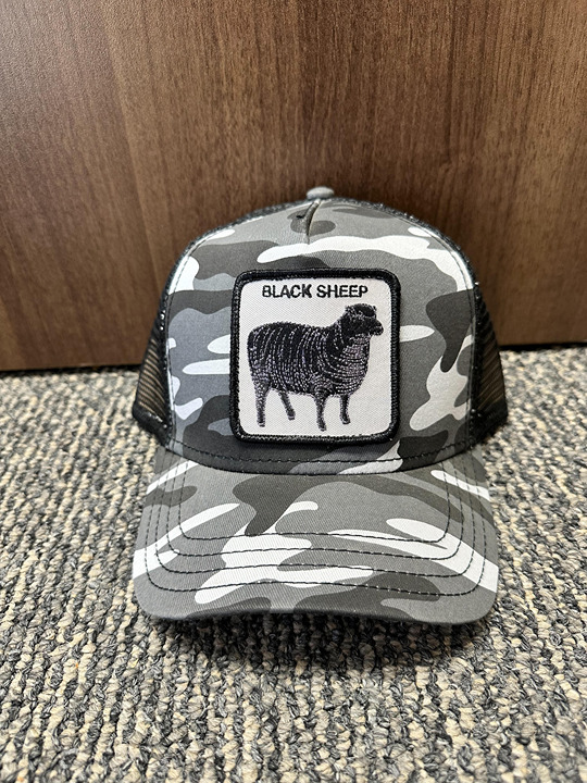 Goorin Bros Farm Animal Black Sheep Camo