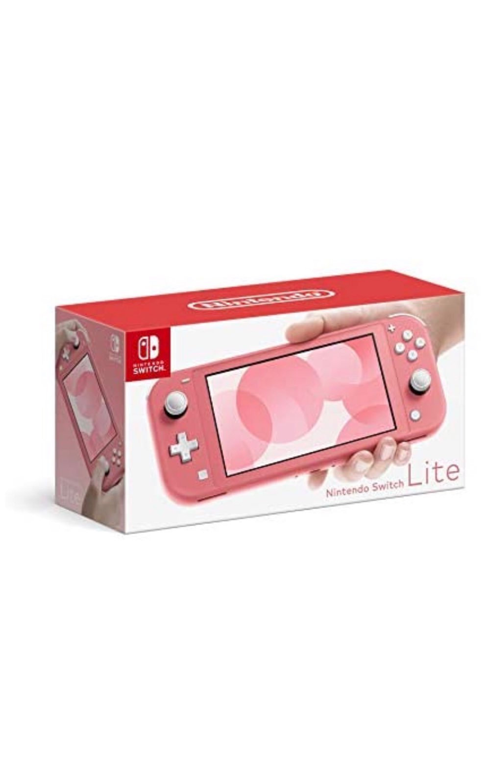 Nintendo switch lite coral
