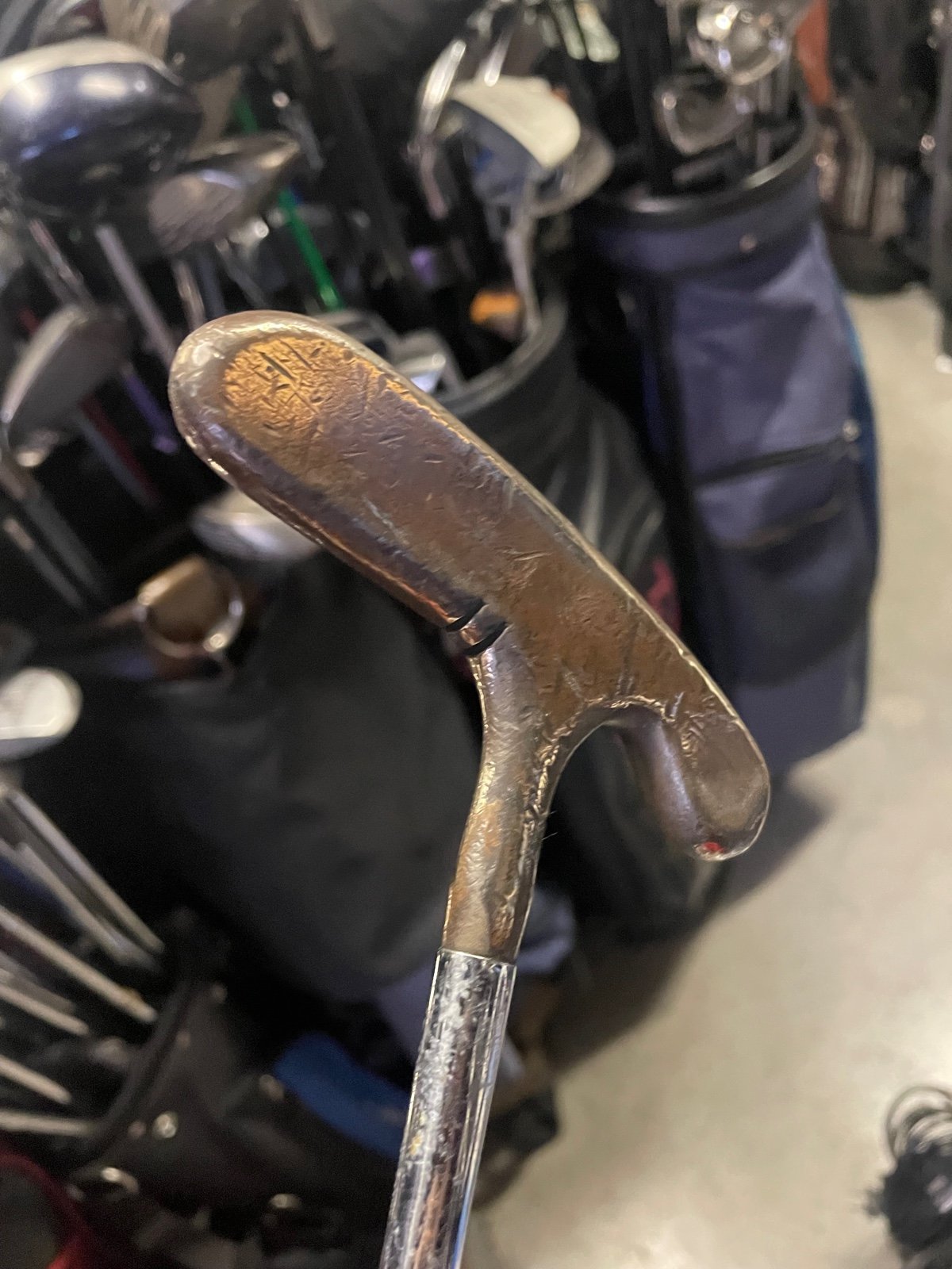 Acusnet Bull eye standard putter steel shaft