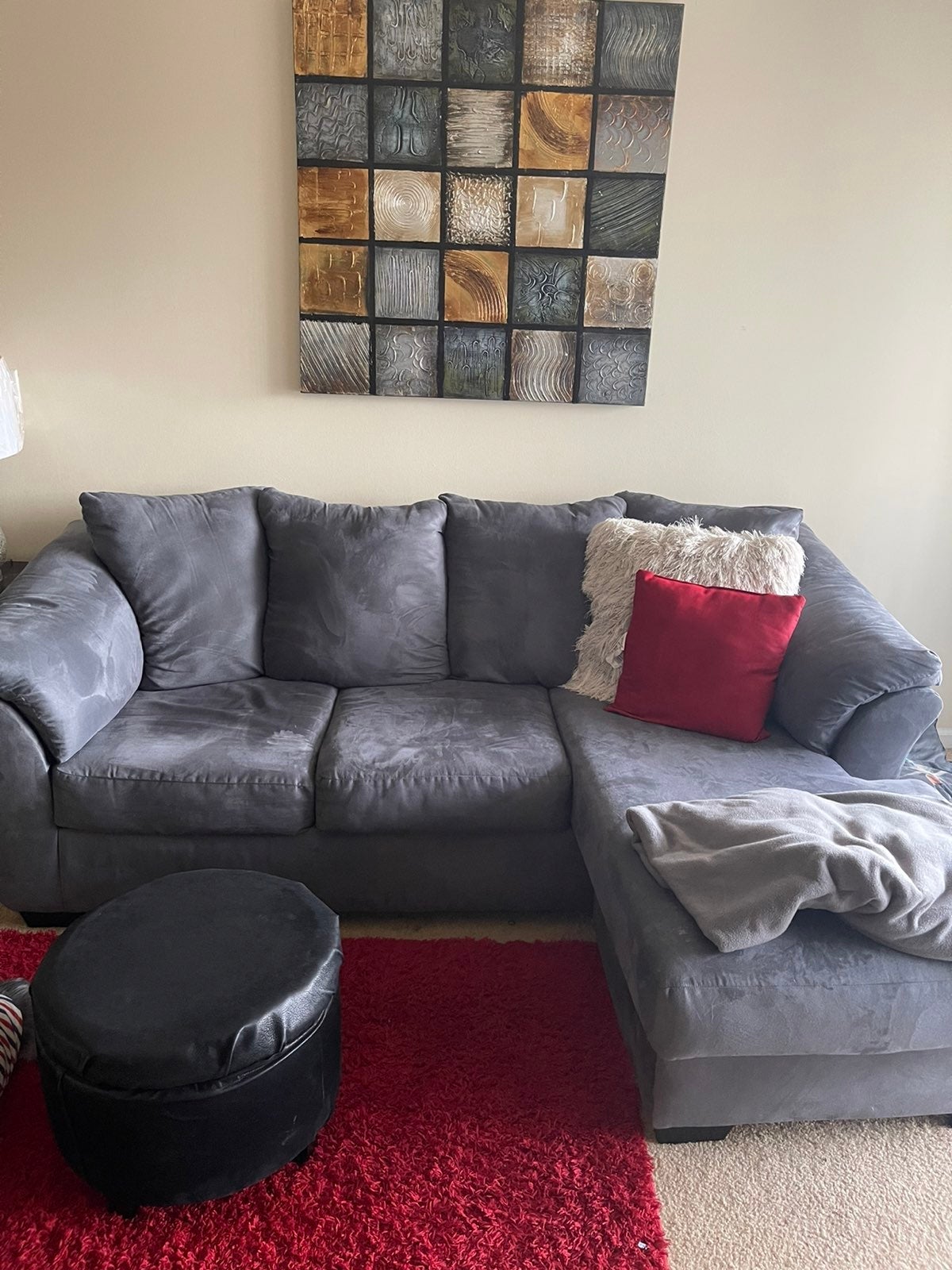 Grey couch