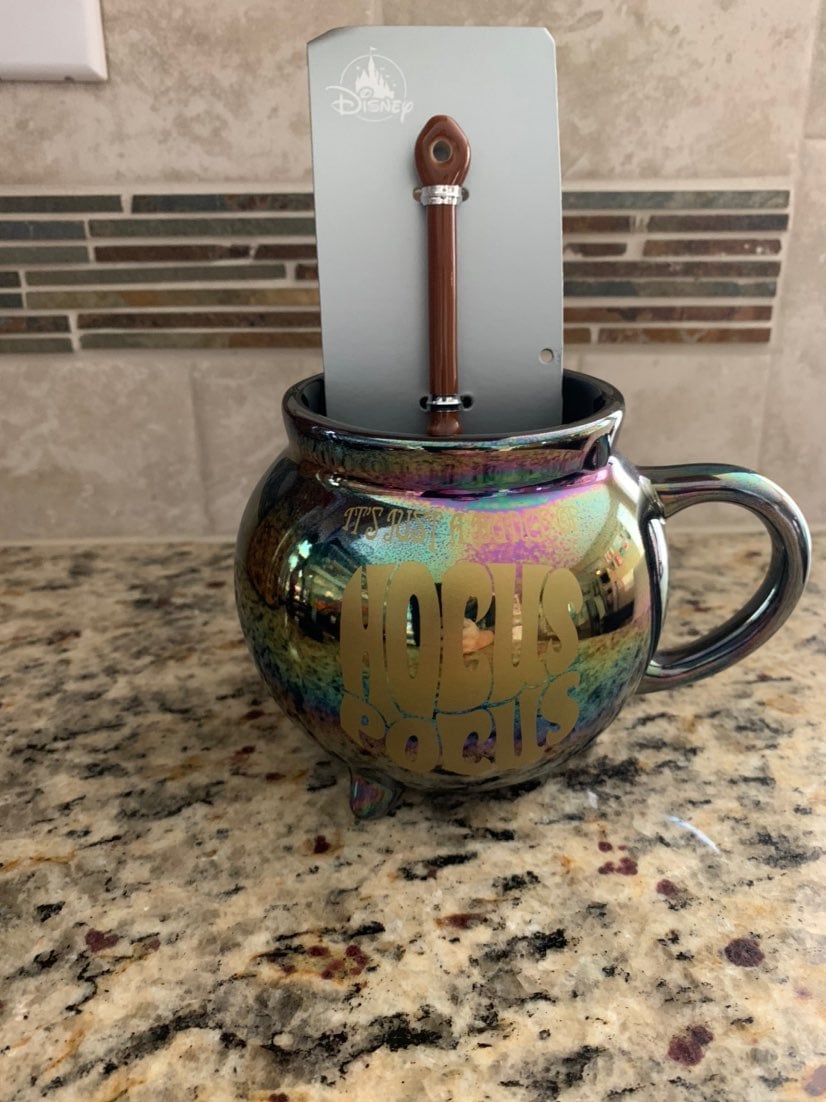 Disney Hocus Pocus mug and spoon