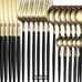 48 piece stainless steel silverware set