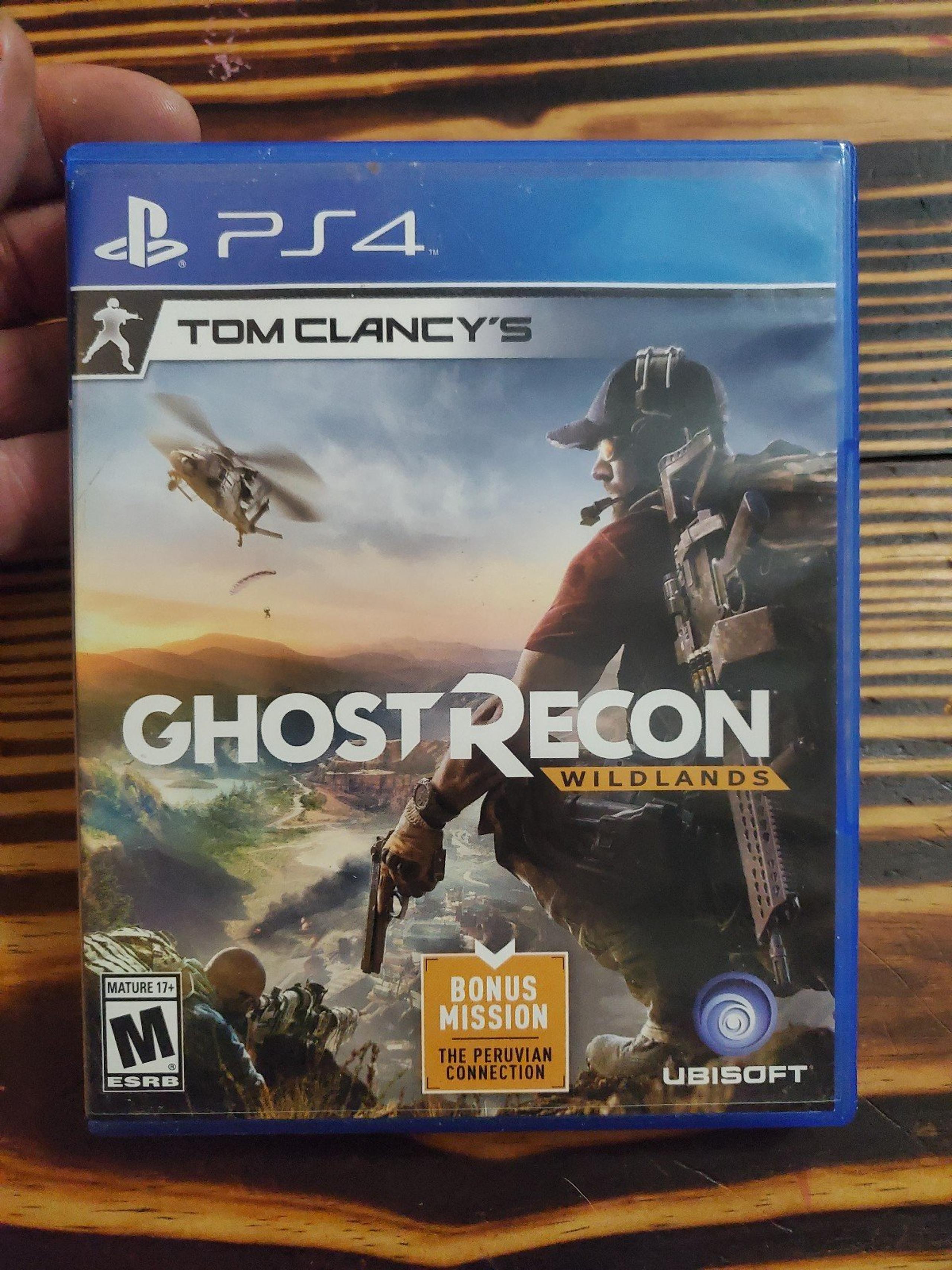 Tom Clancy's Ghost Recon: Wildlands Sony PlayStation 4 PS4 Game.