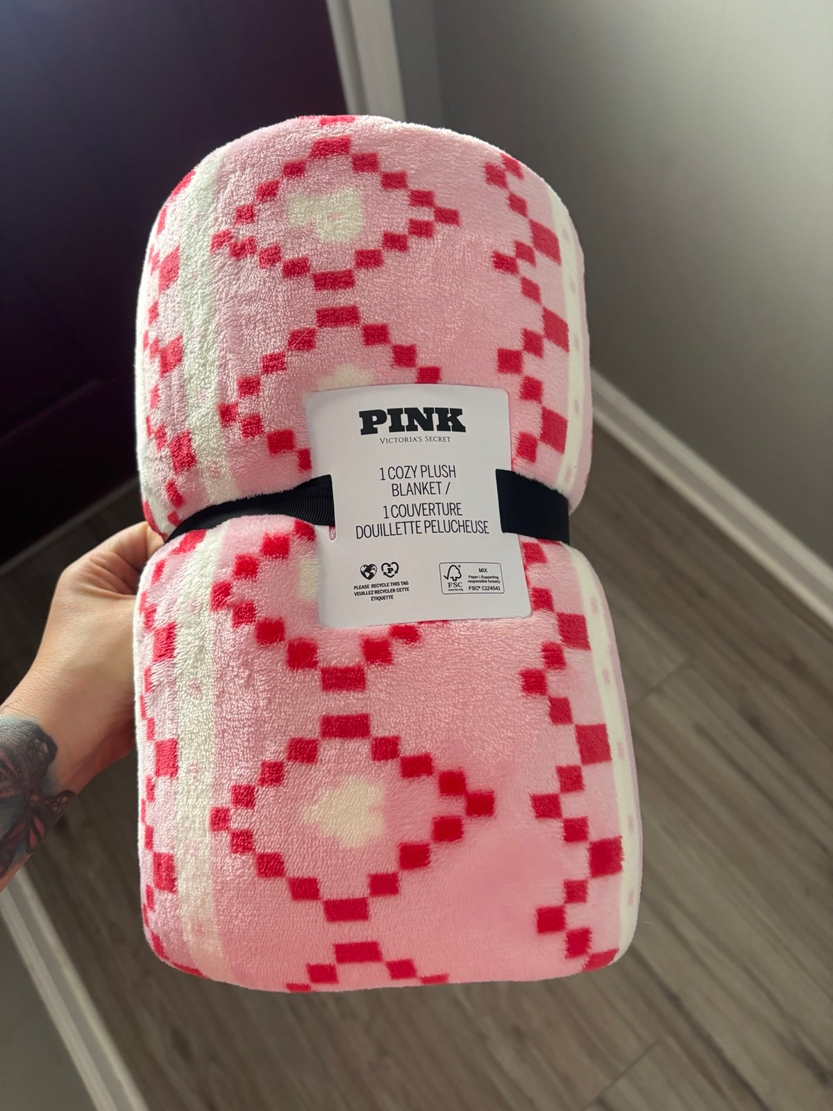 PINK blanket Black Friday Sherpa