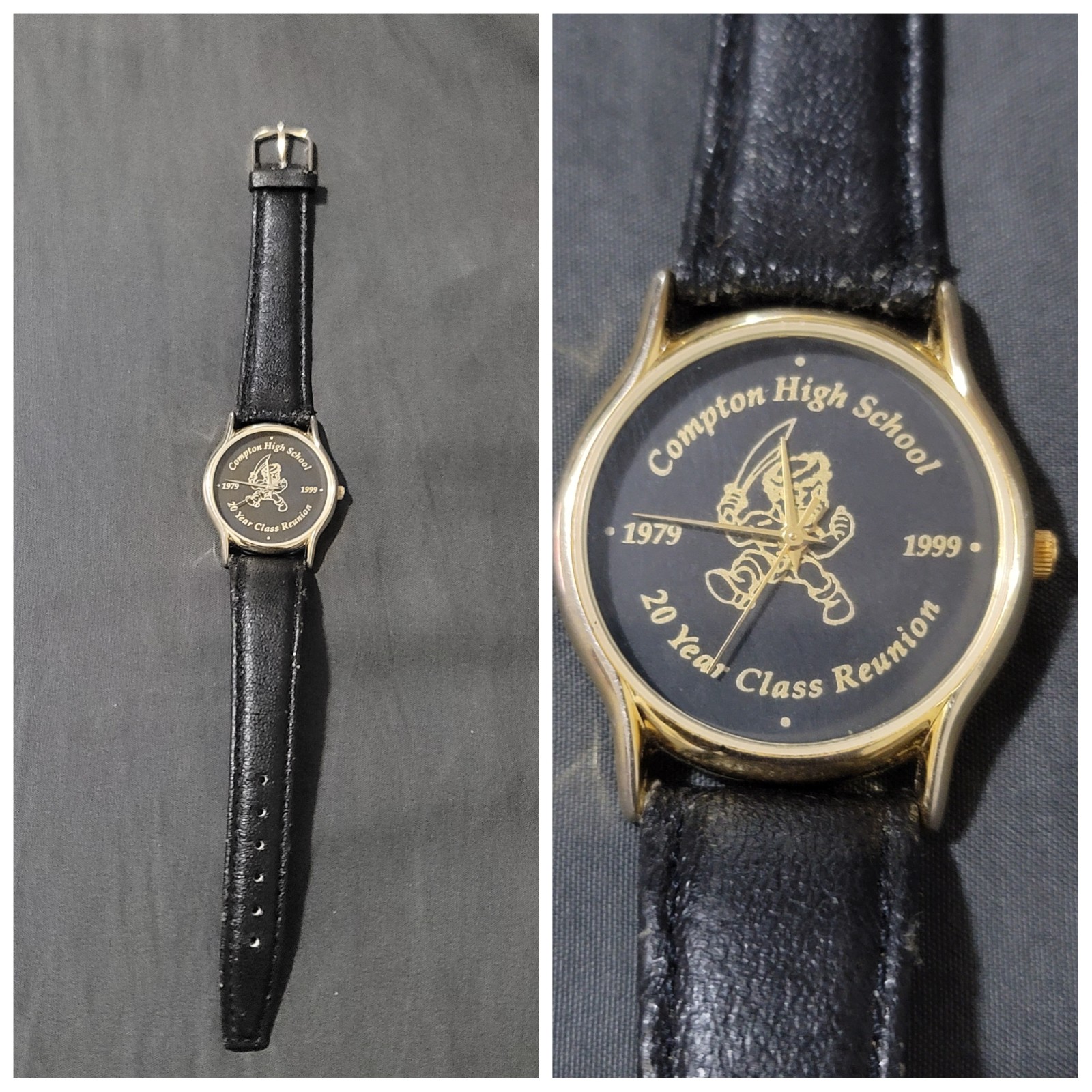 Vtg 1999 Compton High School 20 Year Class Reunion Watch (1979-1999)