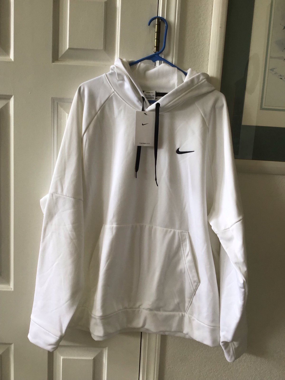 Nike White Hoodie