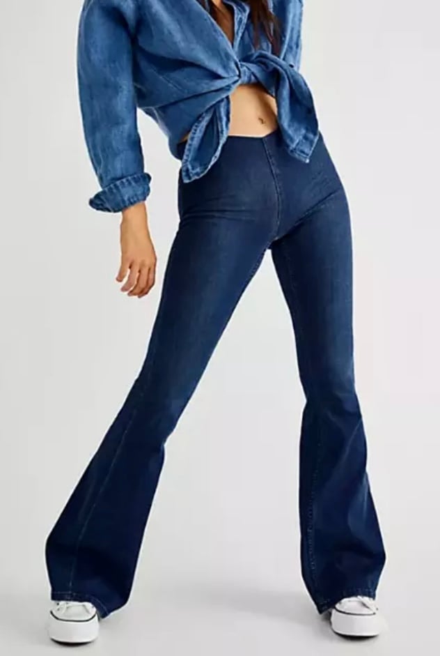 We The Free People Free People Penny Pull On Flare jeans Sz 8/29
