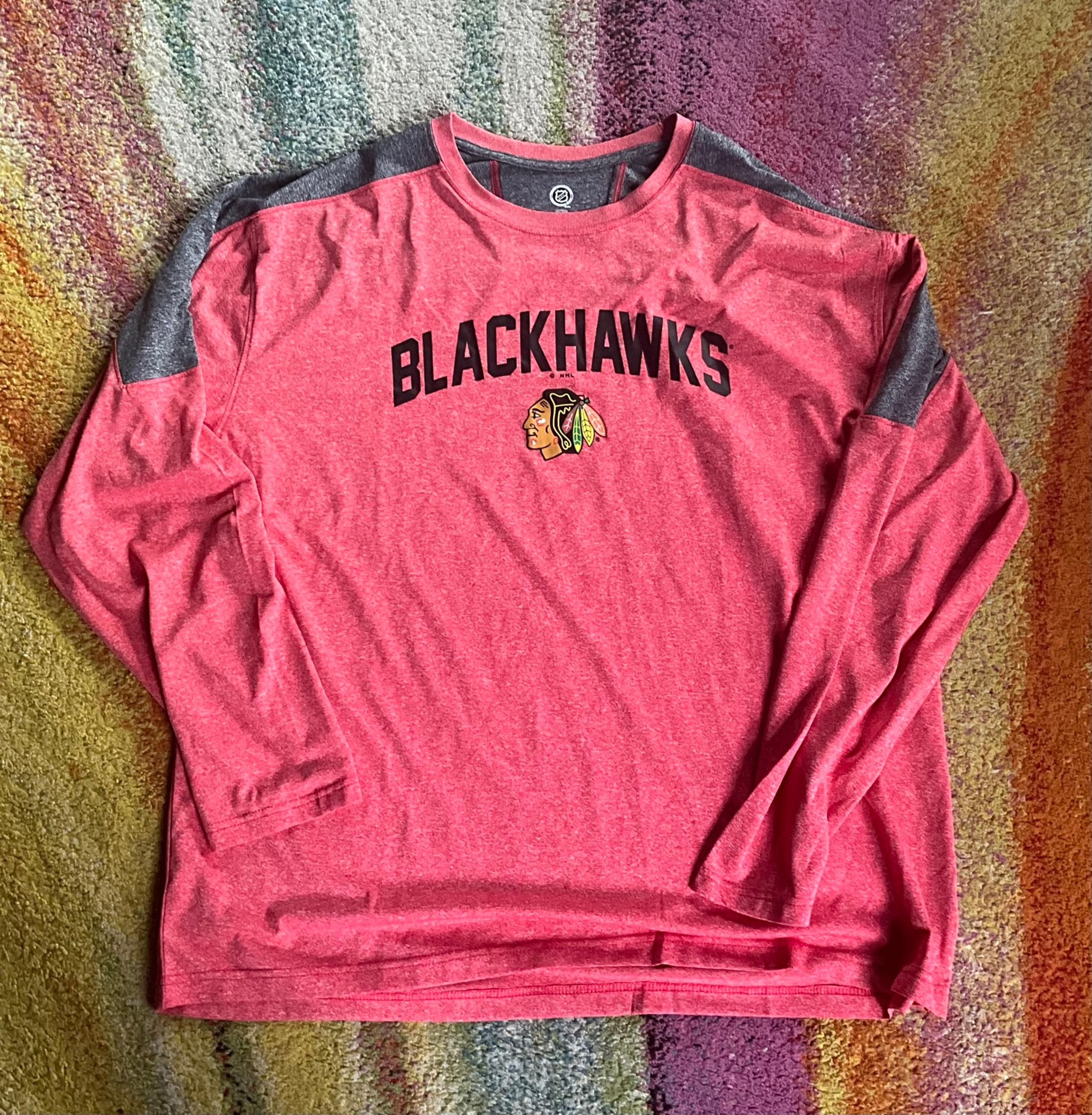 NHL Chicago Blackhawks men’s long sleeve shirt XL