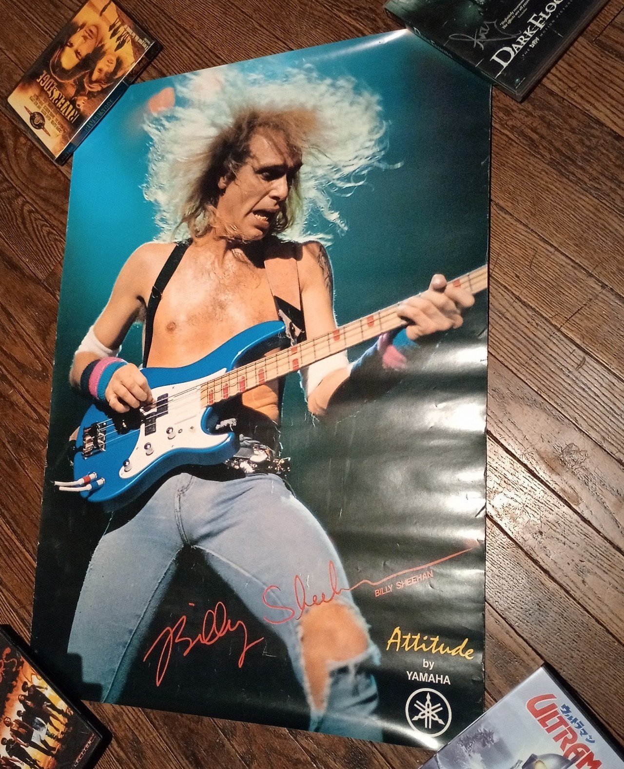 Rare Vintage Billy Sheehan Yamaha Promo