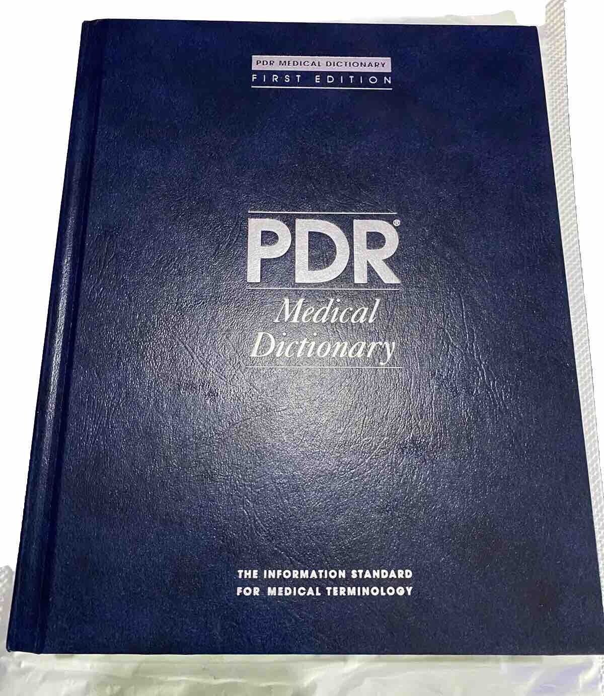 Medical Dictionary PDR The Information Medical Terminology 1st Ed Medicine