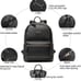 New Colorland PU Leather Diaper Backpack Handbag +Diaper Pad