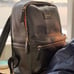 New Colorland PU Leather Diaper Backpack Handbag +Diaper Pad