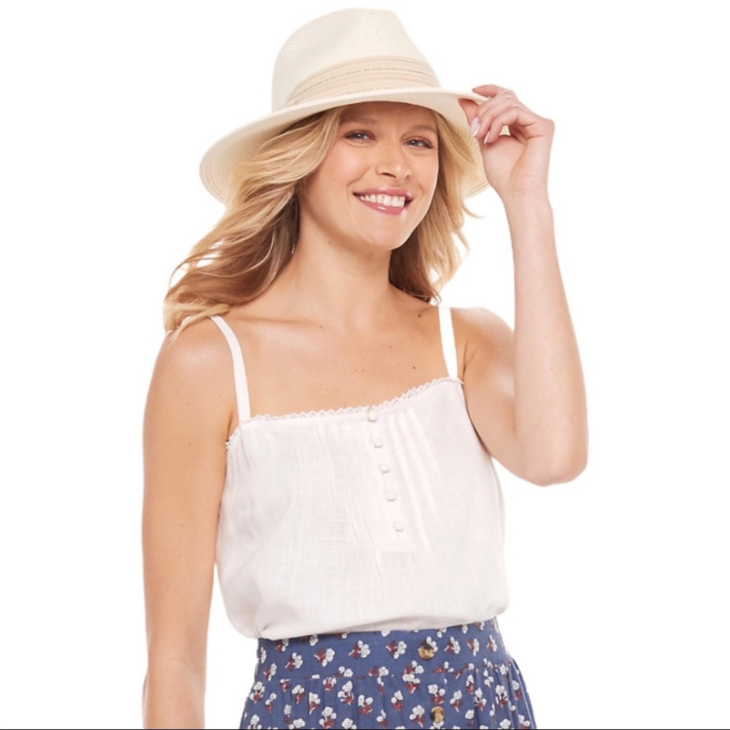 New! Linen Spaghetti Strap Ivory Strappy Cami Boho Top - Sonoma