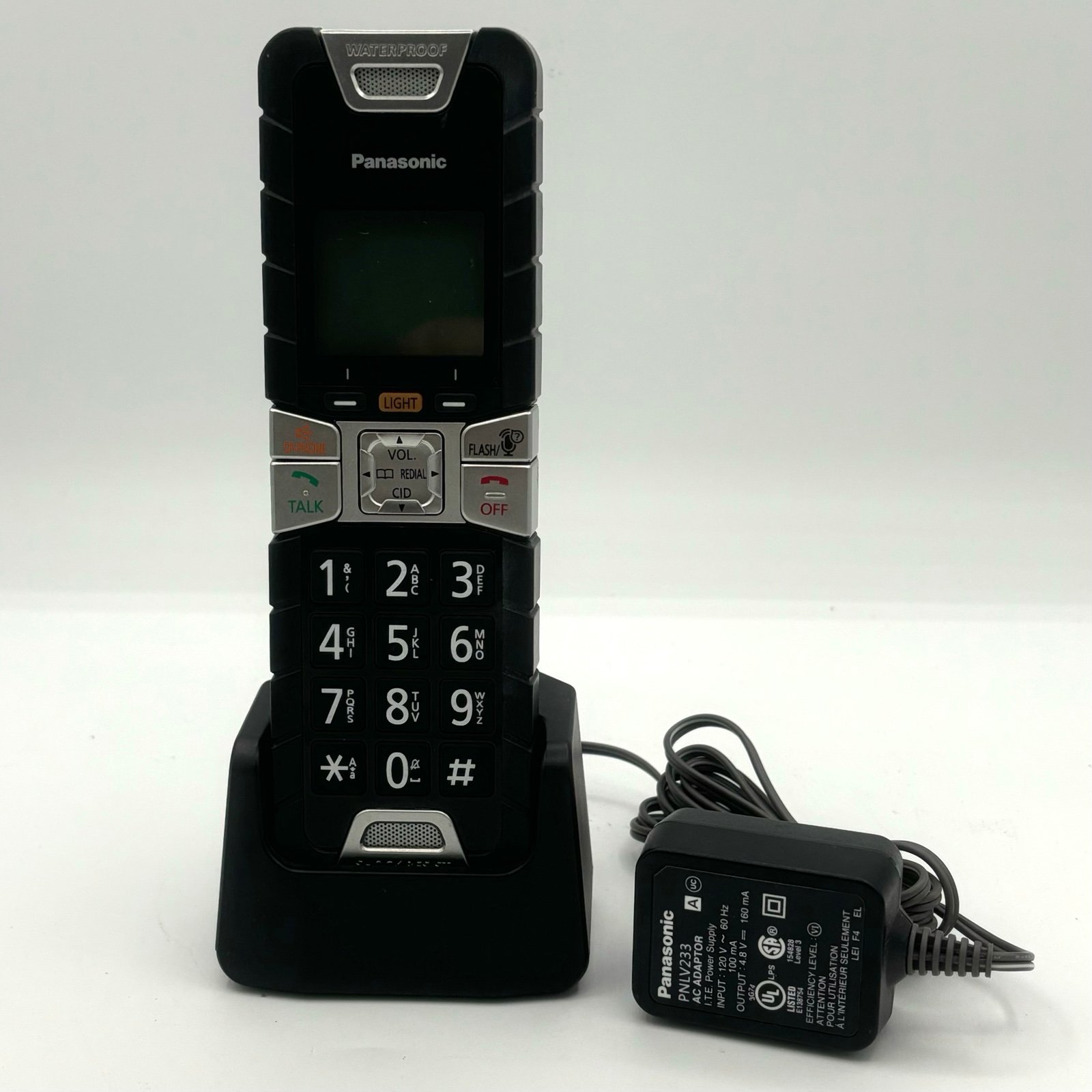 Panasonic KX-TGTA61 Extra Rugged Handset Waterproof Shock-Resistant - Works