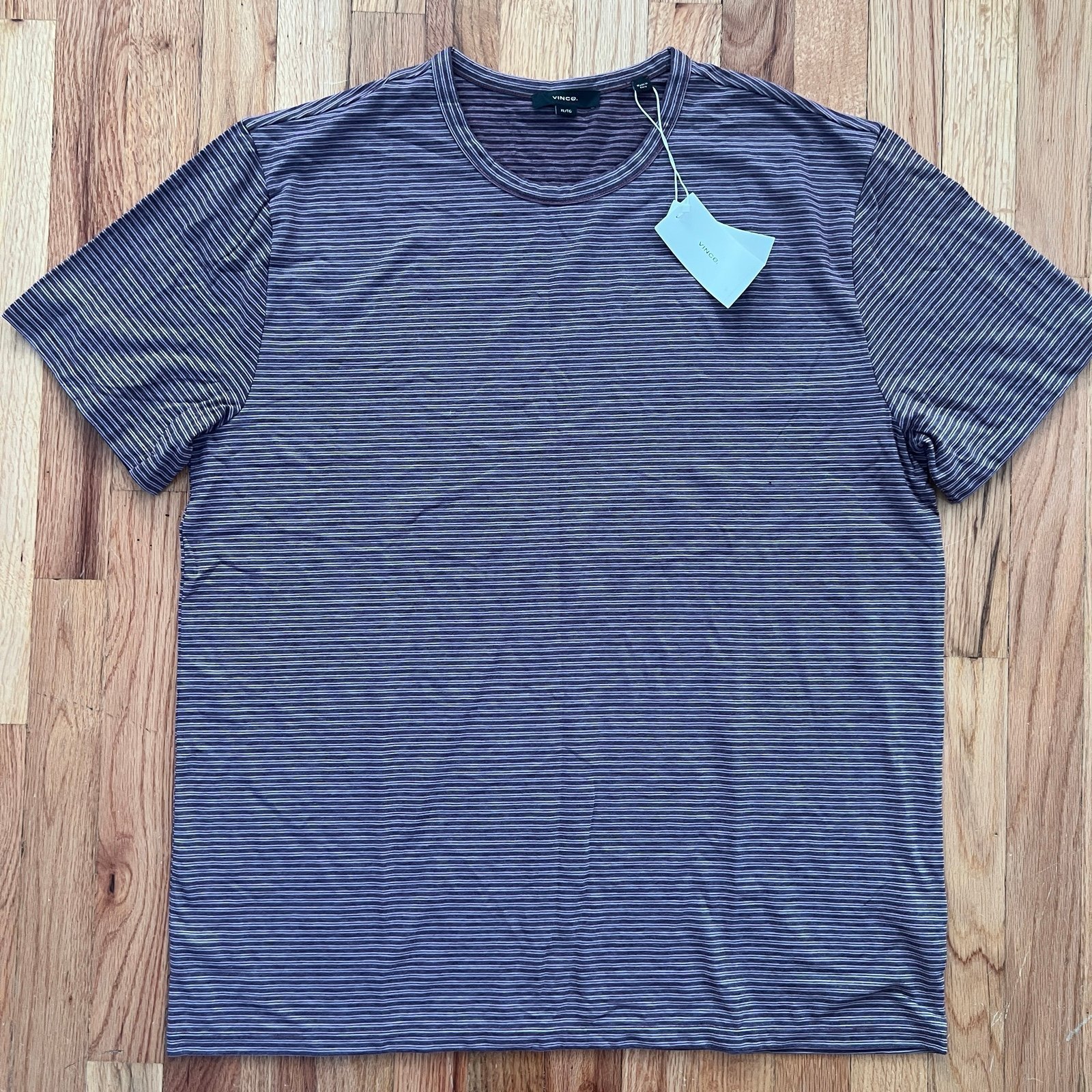 Vince Striped T-shirt Size XL $95*