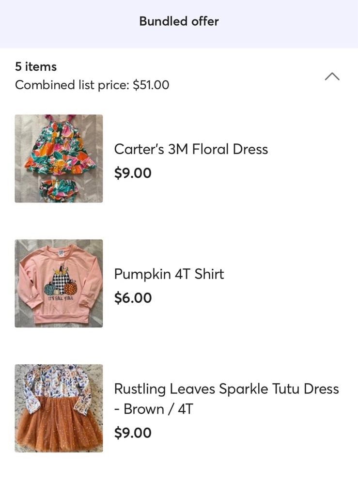 Bundle Offer for Brooke